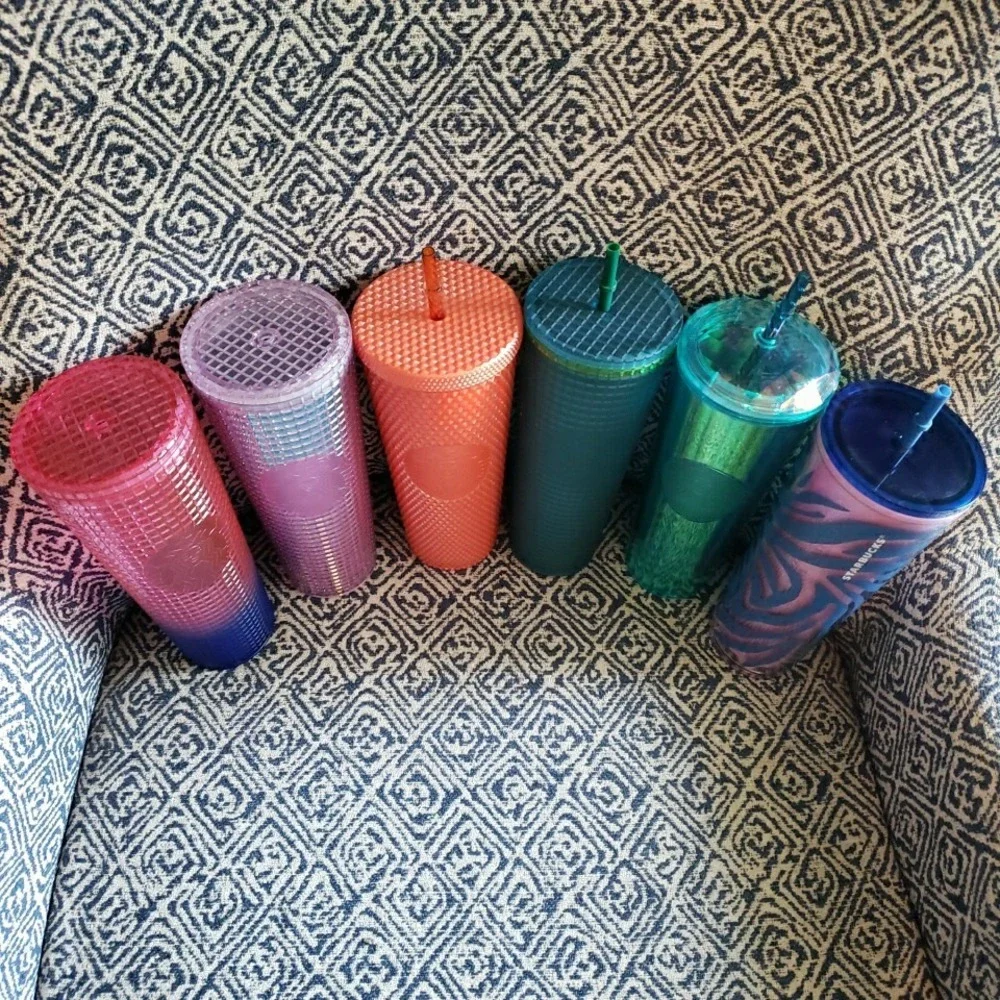 Starbucks Summer Color Tumblers Set Of 6‎